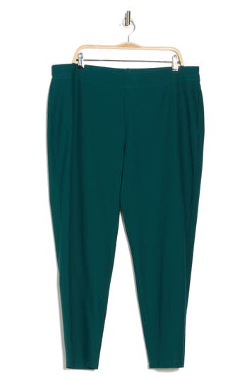 Eileen Fisher Slim Ankle Pants In Aegean