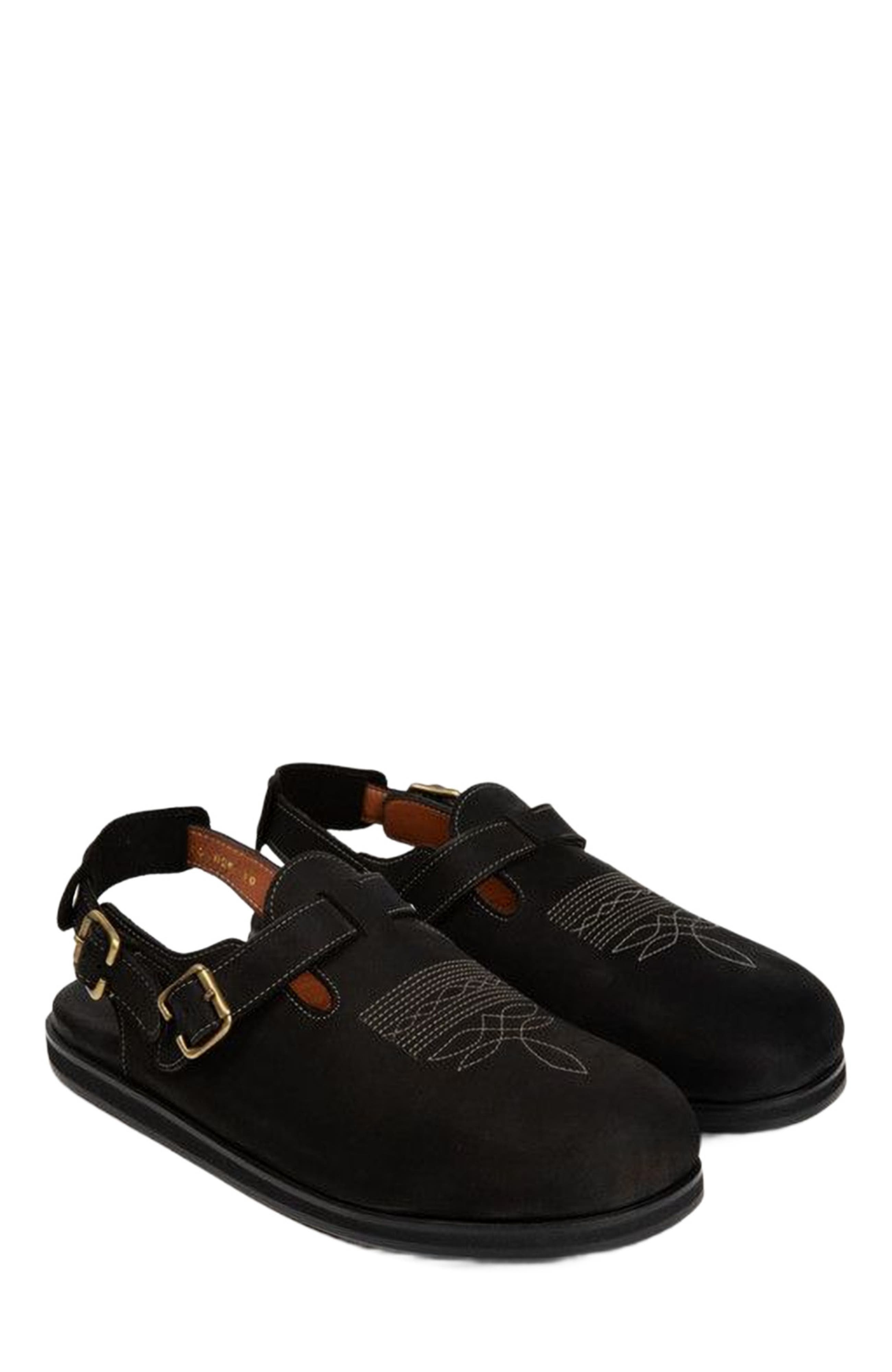 Anthony Veer Harbor Moc Sandal, Alternate, color, Obsidian Oil Black