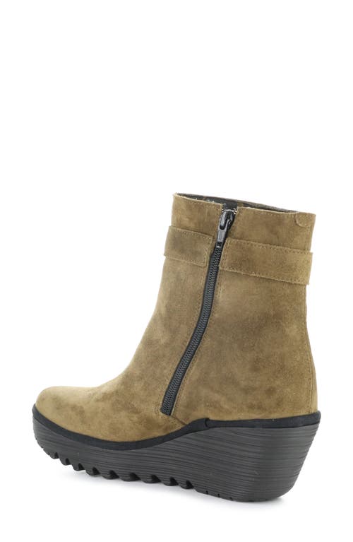 Fly London Yuji Wedge Bootie In Multi