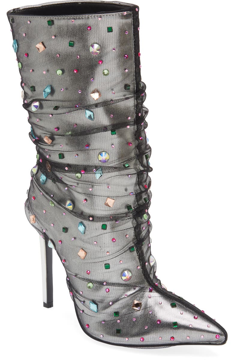 AZALEA WANG Liora Stiletto Bootie, Main, color,