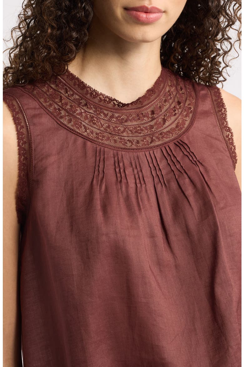 Liletta Ramie Top, Alternate, color, DAHLIA