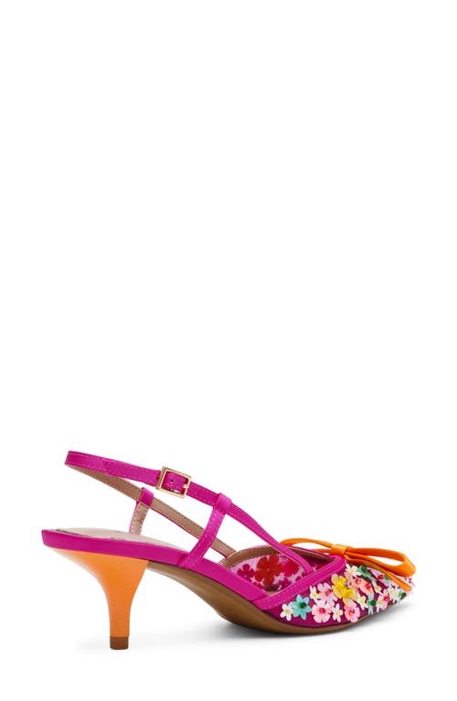 BETSEY JOHNSON BETSEY JOHNSON SADYY SLINGBACK POINTED TOE PUMP 