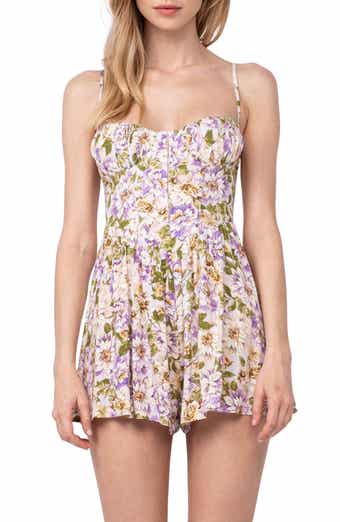 Sweetheart Neck Mini Romper