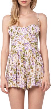 Sky to Moon Sweetheart Neck Mini Romper