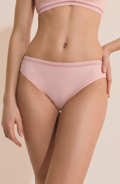 Happily Stretch Cotton High Cut Briefs