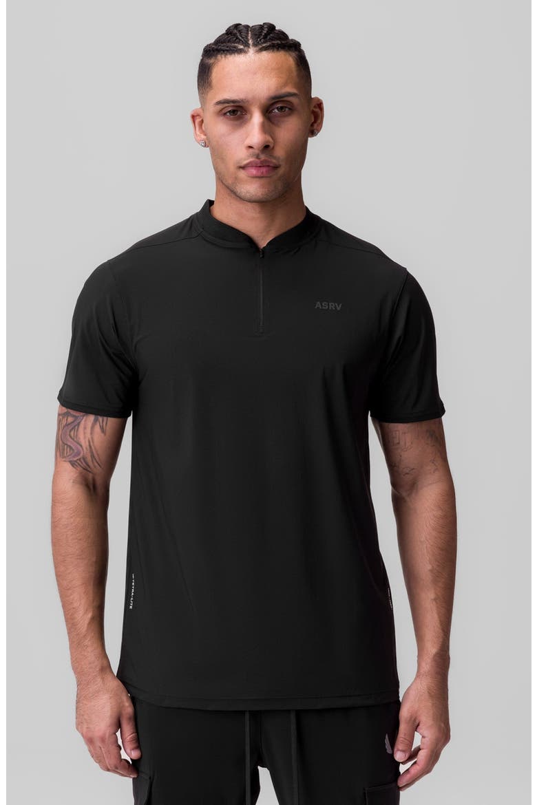 Tetra-Lite Ice Zip Tee, Main, color, Black