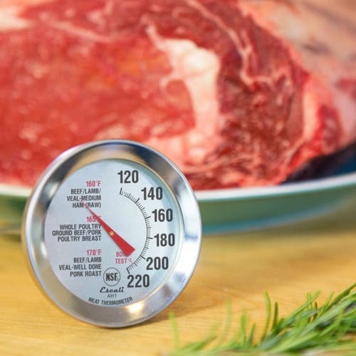 Escali Oven Safe Meat Thermometer In White