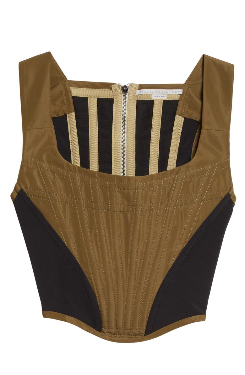 Stella McCartney Colorblock Bustier Top, Alternate, color,