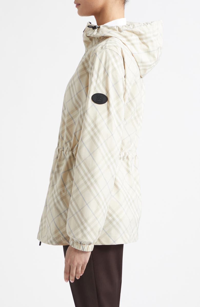 Burberry Whitstable Lightweight Hooded Jacket, Alternate, color, Sesame Beige