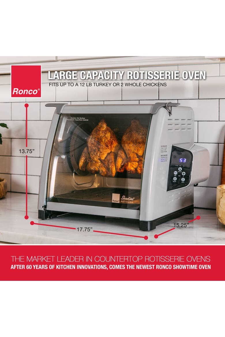 6000 Platinum Series Rotisserie Oven, Alternate, color, Silver