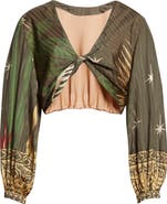 Johanna Ortiz Afterwork Reversible Crop Top