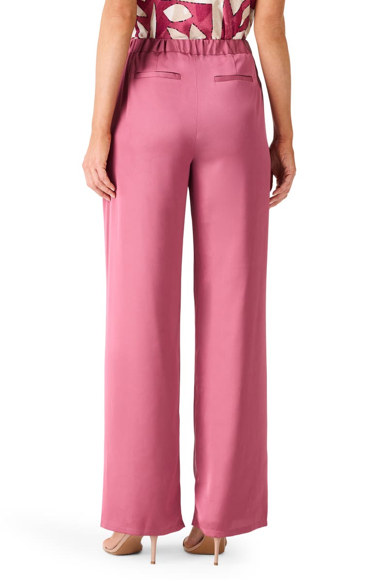 NIC+ZOE Crepe Wide Leg Pants, Alternate, color, Terra