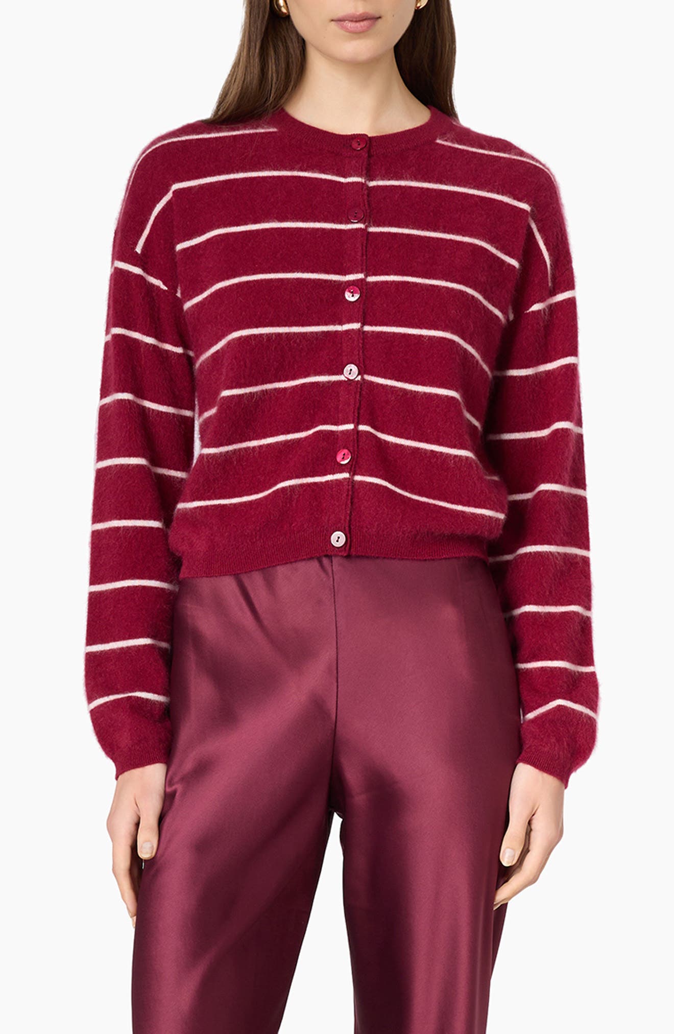 selected PLUM STRIPE