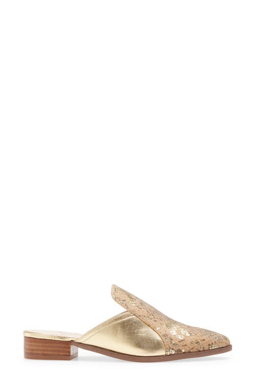 42 Gold Rue Loafer Mule In Neutral
