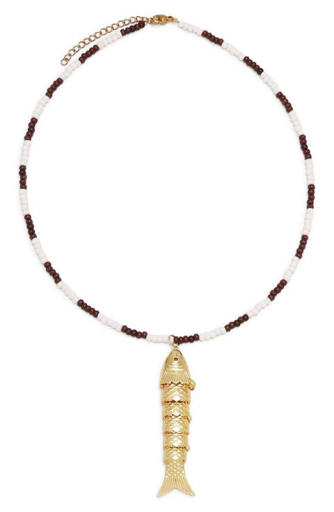 Bait Pendant Necklace