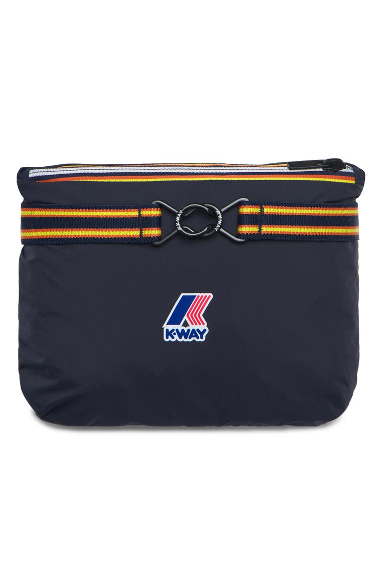 K-Way Le Vrai 4.0 Leon Water Repellent Anorak, Alternate, color, Blue Depth