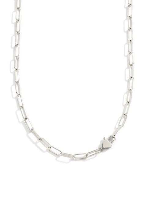 Heart Padlock Necklace
