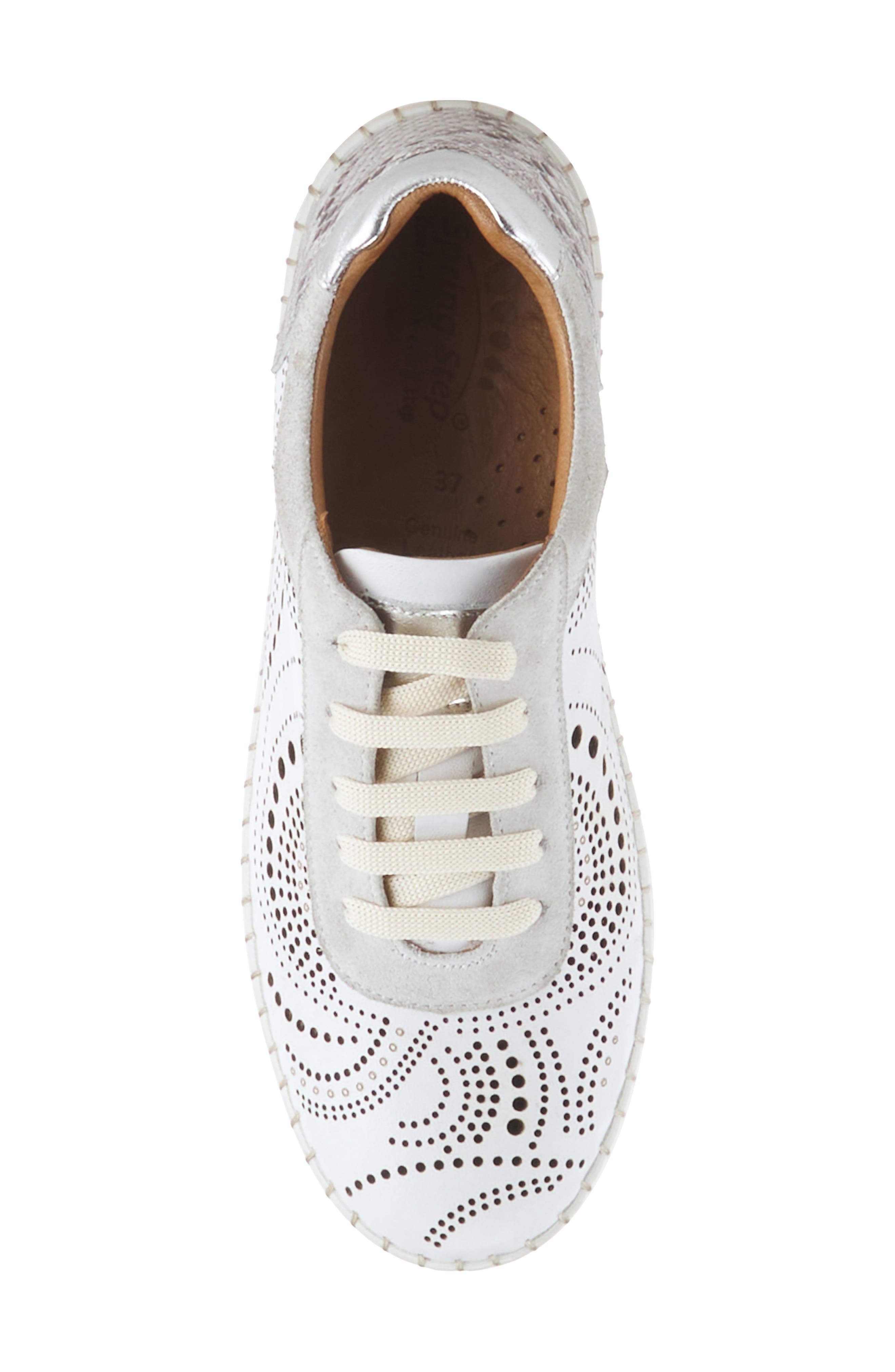 Jumilla Mixed Media Slip-On Sneaker, Alternate, color, WHITE
