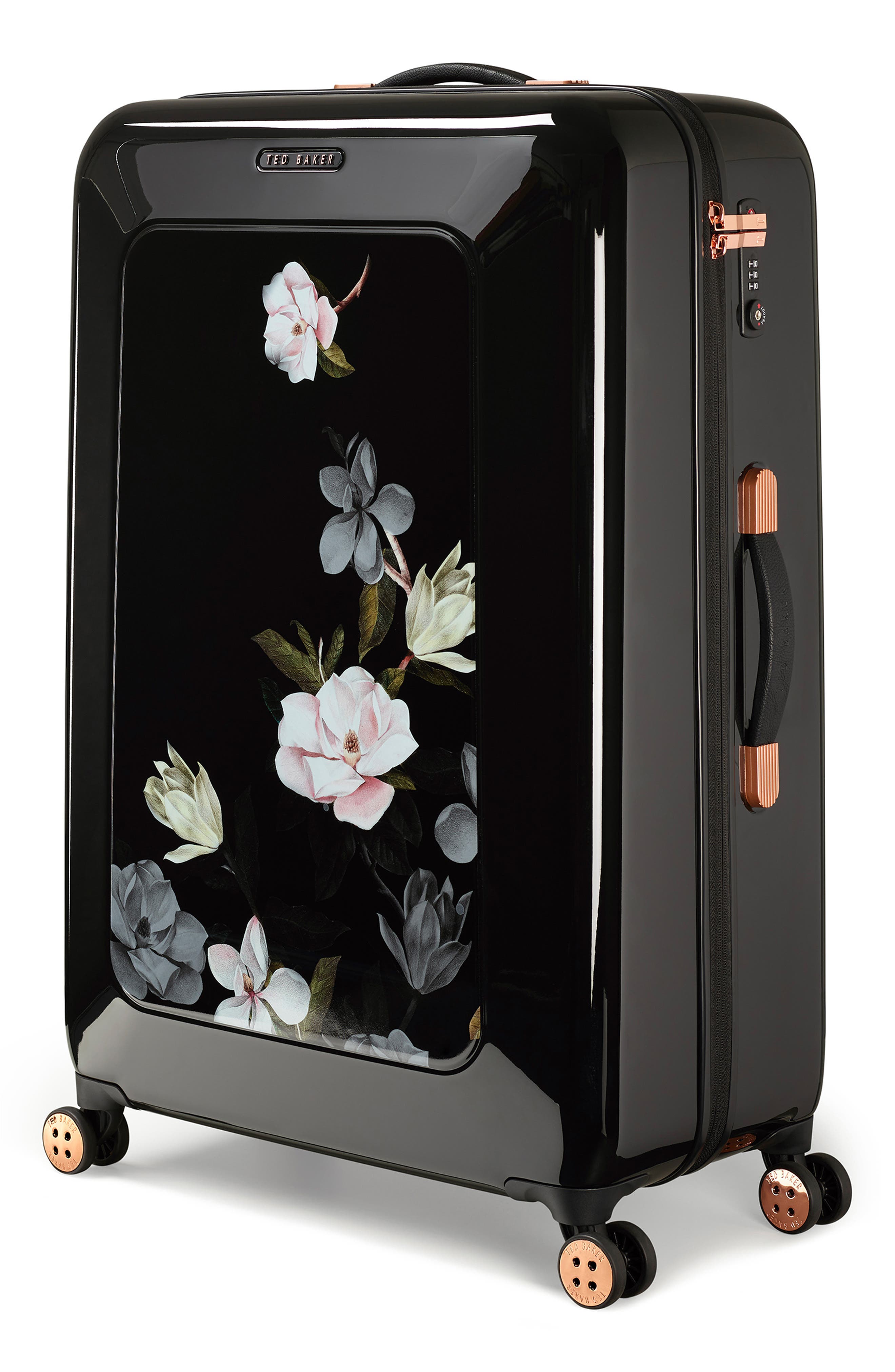 Ted Baker London Large Take Flight Opal 32-Inch Hard Shell Spinner Suitcase, Alternate, color, 