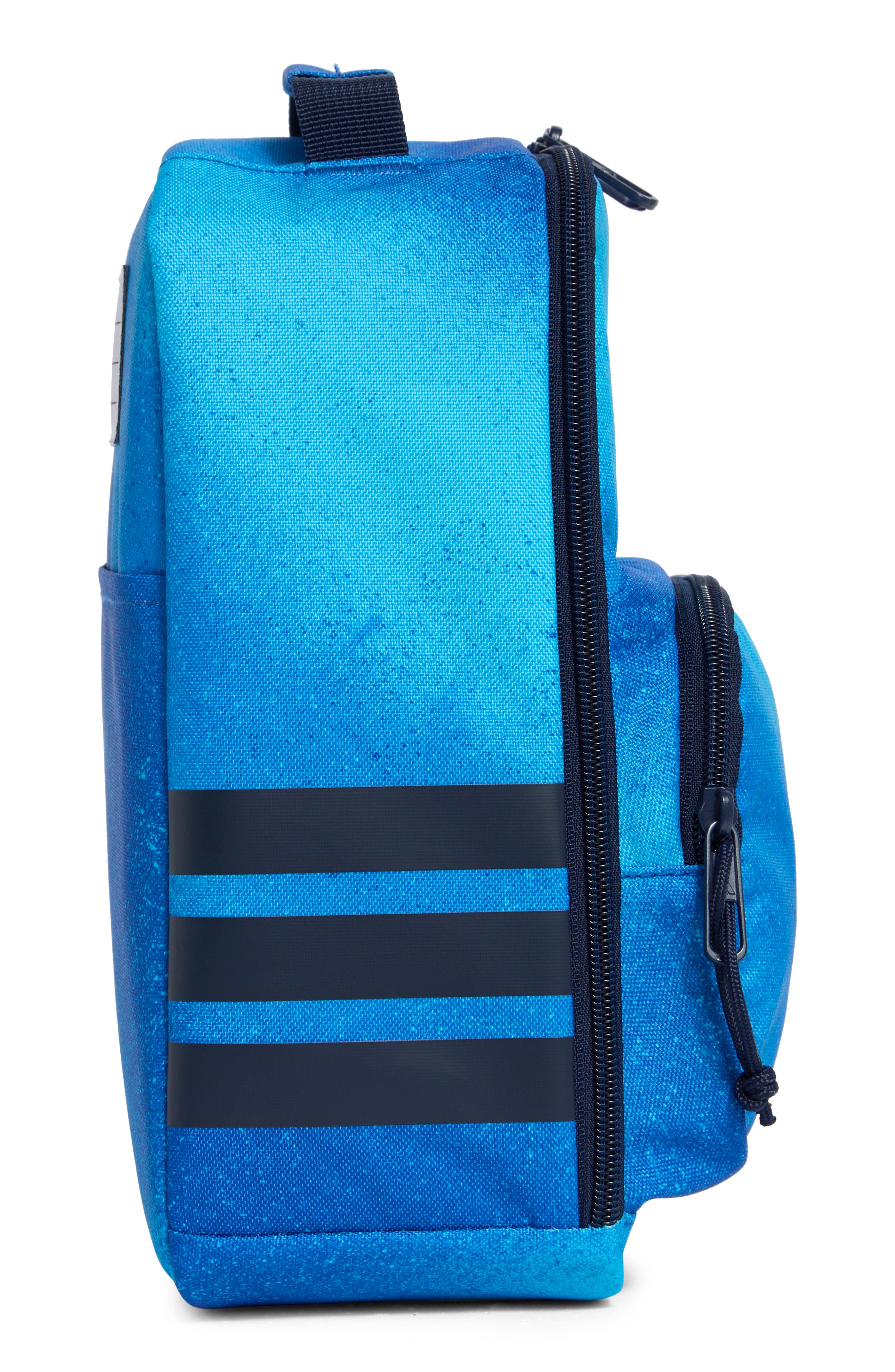adidas Kids' Santiago Lunch Bag, Alternate, color, Spray Gradient Royal Blue