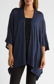 Vince Camuto Lightweight Open Knit Topper