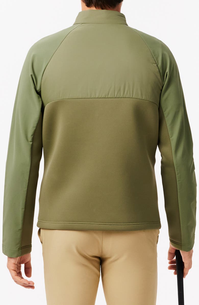 Lacoste Quilted Golf Jacket, Alternate, color, Khaki/ Khaki