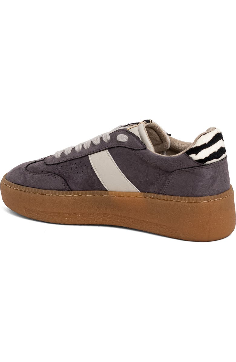 SHUSHOP Stacey Platform Sneaker, Alternate, color, Grey Suede