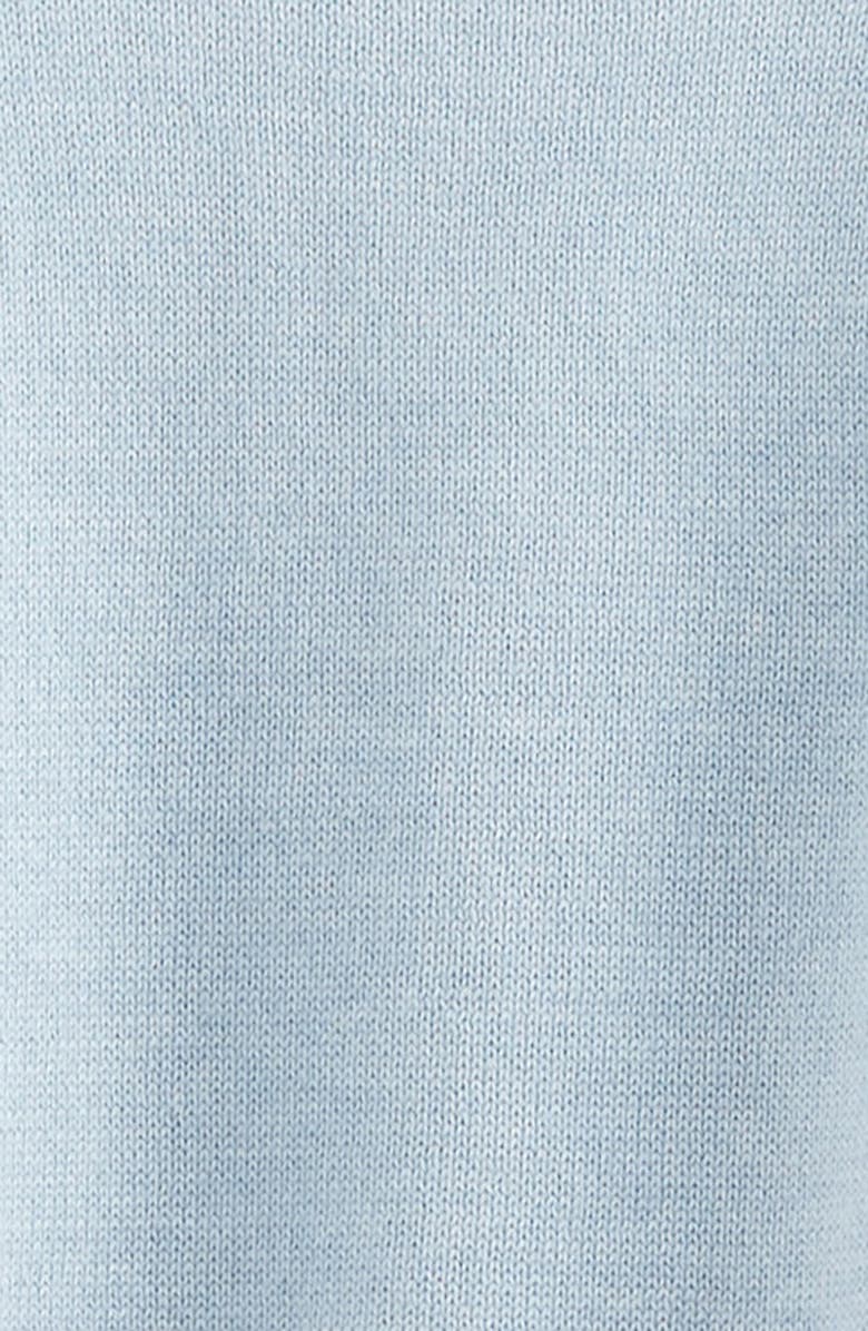 Nordstrom Motif Short Sleeve Cotton Blend Sweater & Shorts Set, Alternate, color, Blue Fog Mellow Sailboat