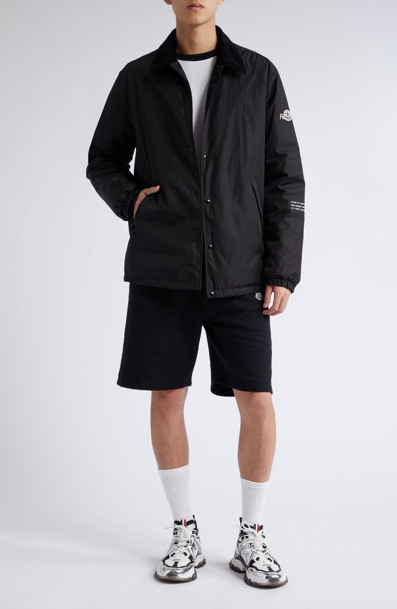 Moncler Genius x FRGMT Daffodil Down Coach's Jacket, Alternate, color, 