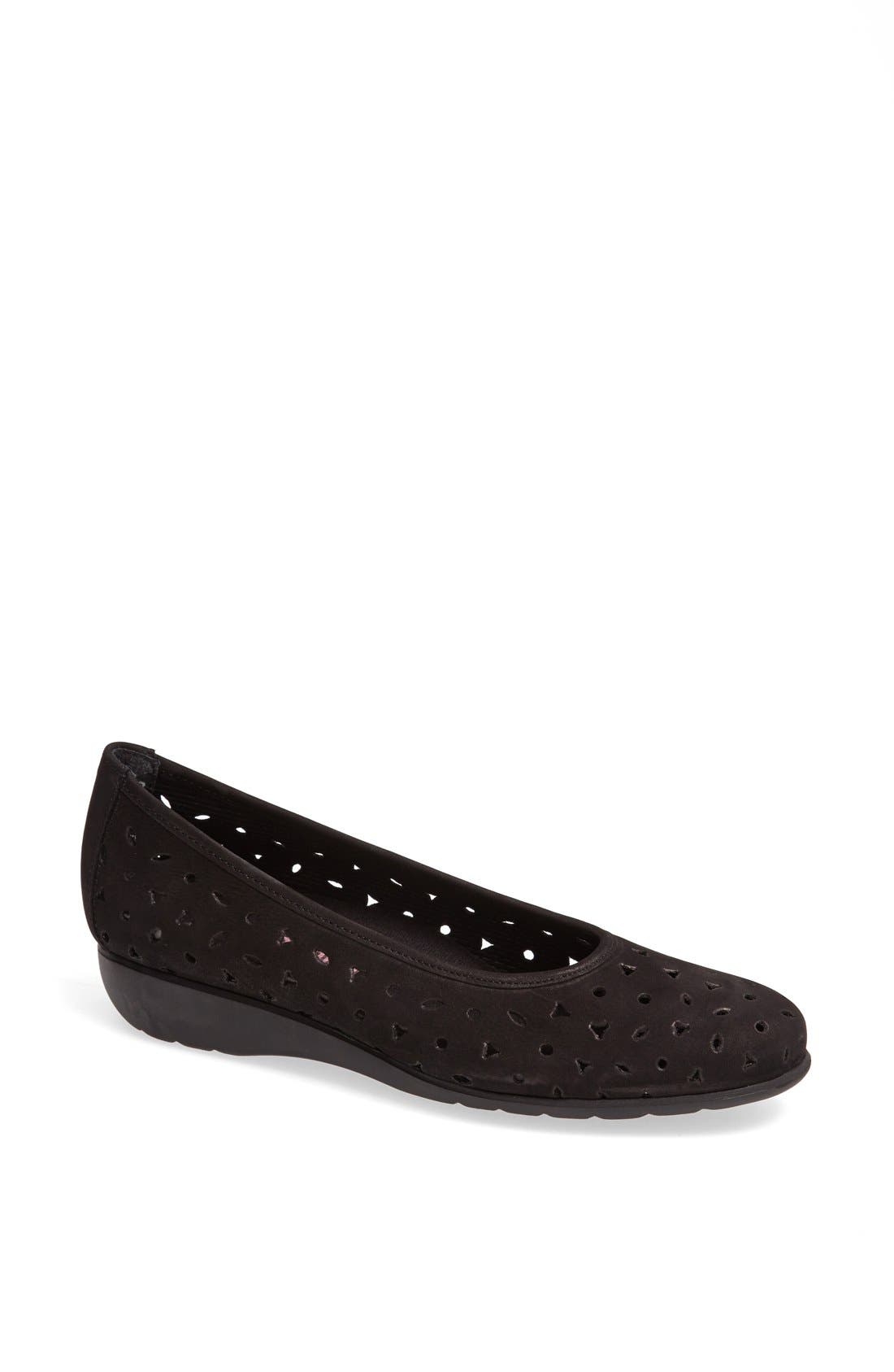 Munro 'Aubrey' Perforated Flat, Main, color, 