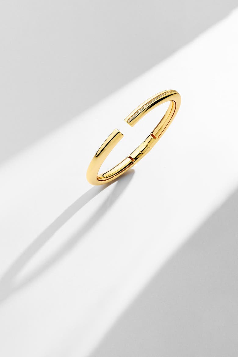 Bangle Palermo, Alternate, color, 18K Gold Plated