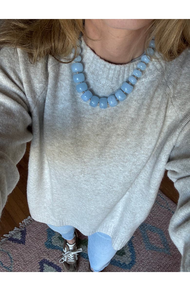 Erin McDermott Jewelry Cloud Nine Necklace, Alternate, color, Blue