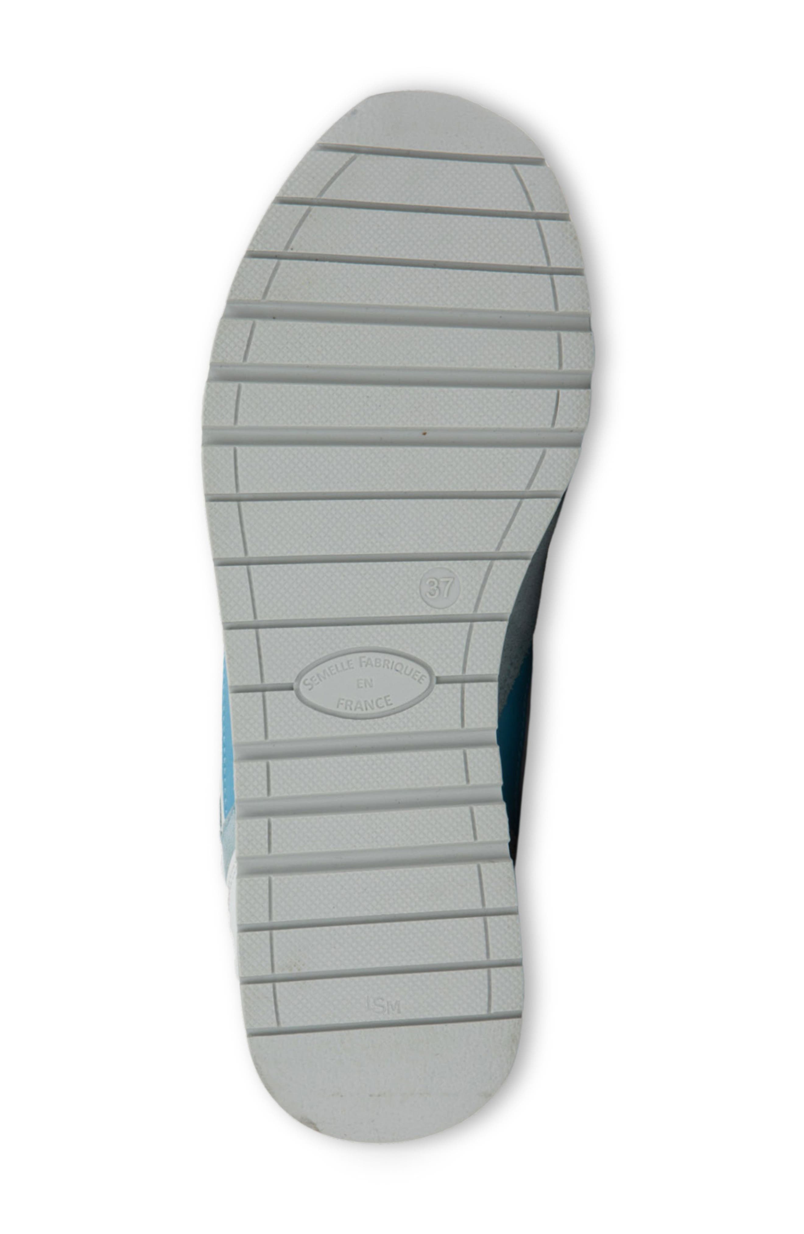Collins Sneaker, Alternate, color, WHITE/ WHITE/ BLUE COMBO