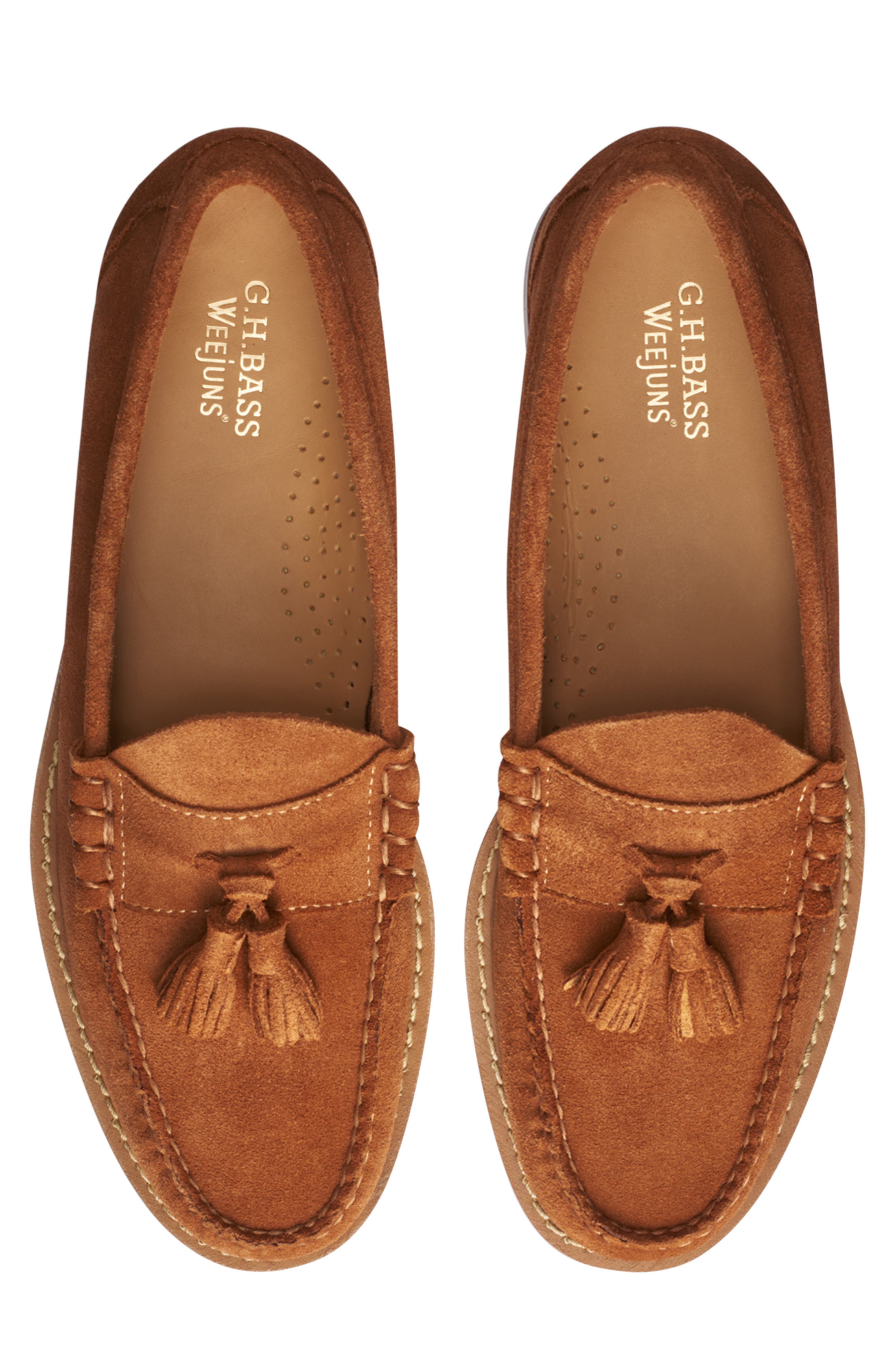 G.H.BASS Lennox Tassel Weejuns<sup>®</sup> Loafer, Alternate, color, Tan