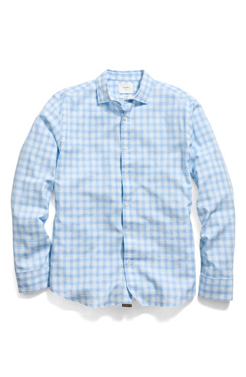 Hutcheson Plaid Button-Up Sport Shirt