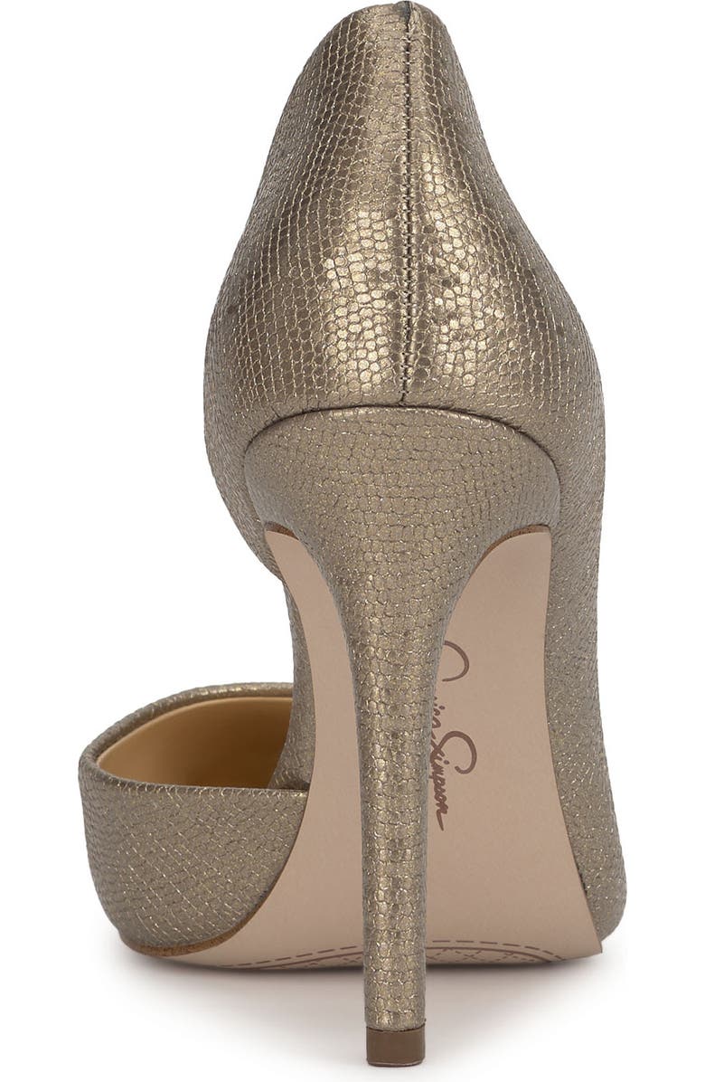 Jessica Simpson Prizma 8 Half d'Orsay Pump, Alternate, color, Bronze