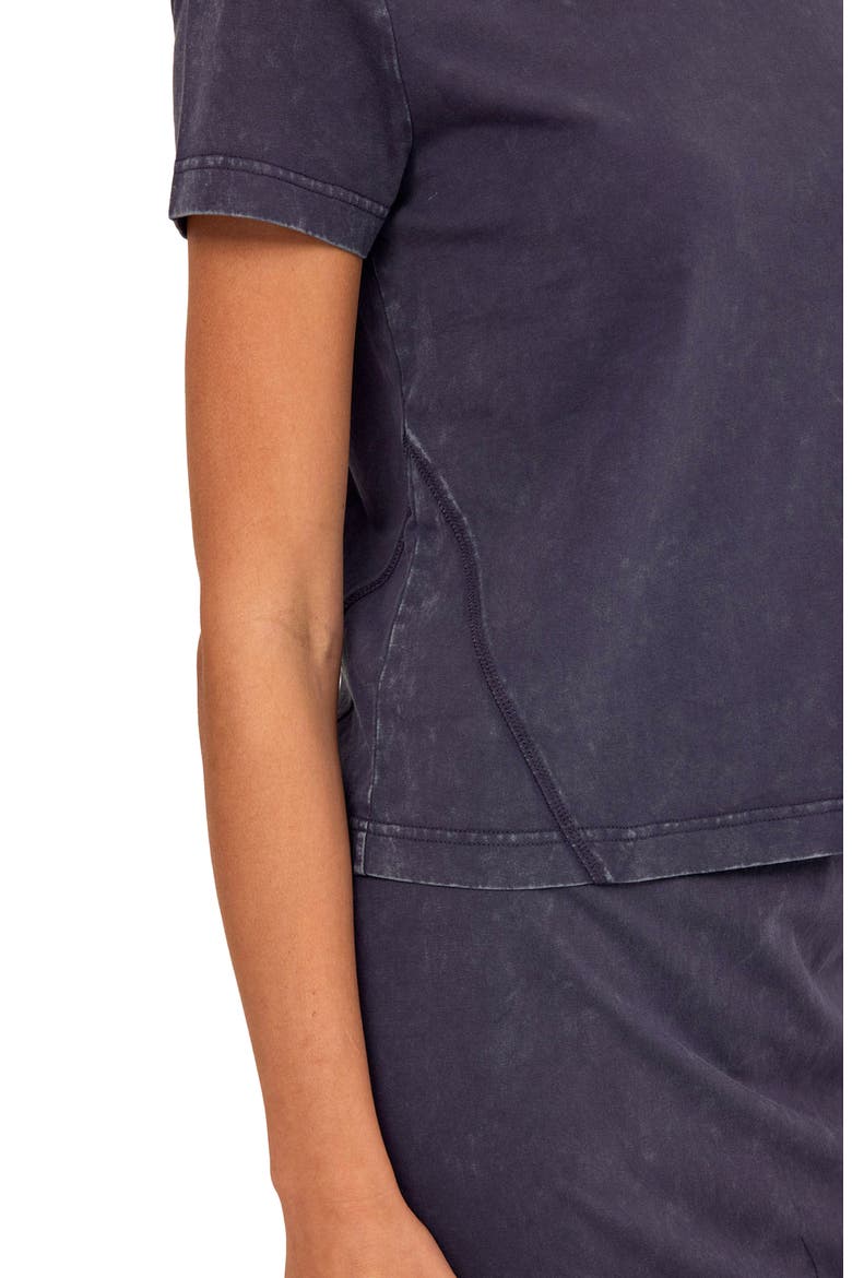 Roselie Mineral Wash Cotton T-Shirt, Alternate, color, STARGAZER