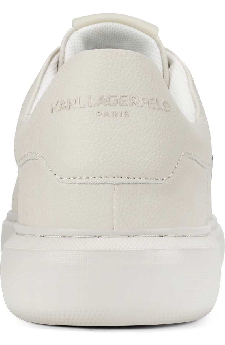 KARL LAGERFELD PARIS Side Logo Plate Sneaker, Alternate, color, Cement