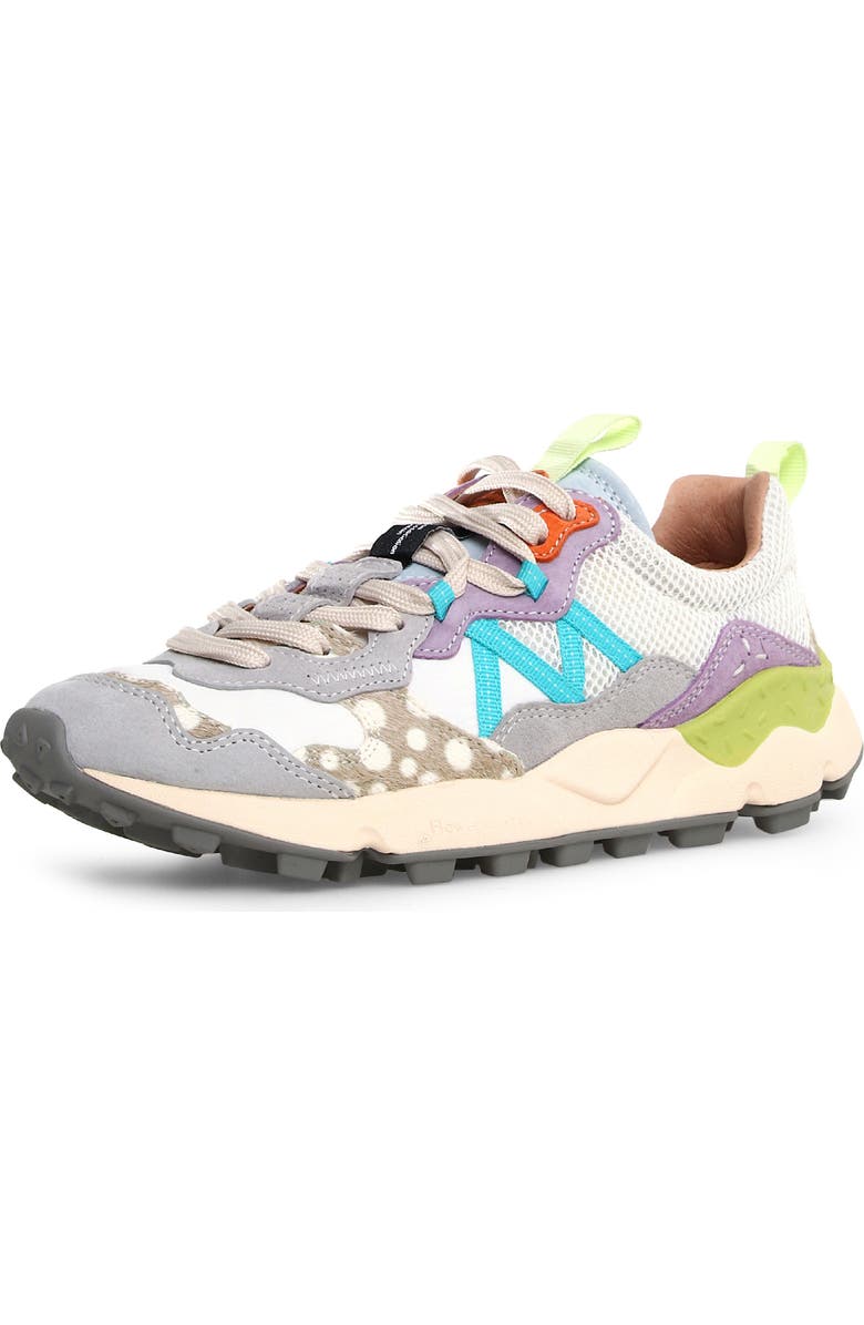 Flower MOUNTAIN Lenzan Trail Sneaker, Main, color, Lavender