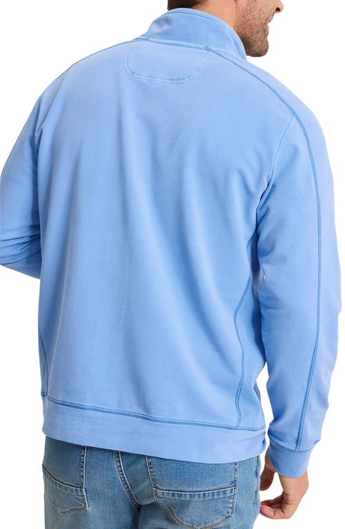 TOMMY BAHAMA TOMMY BAHAMA BEN & TERRY HALF ZIP SWEATSHIRT