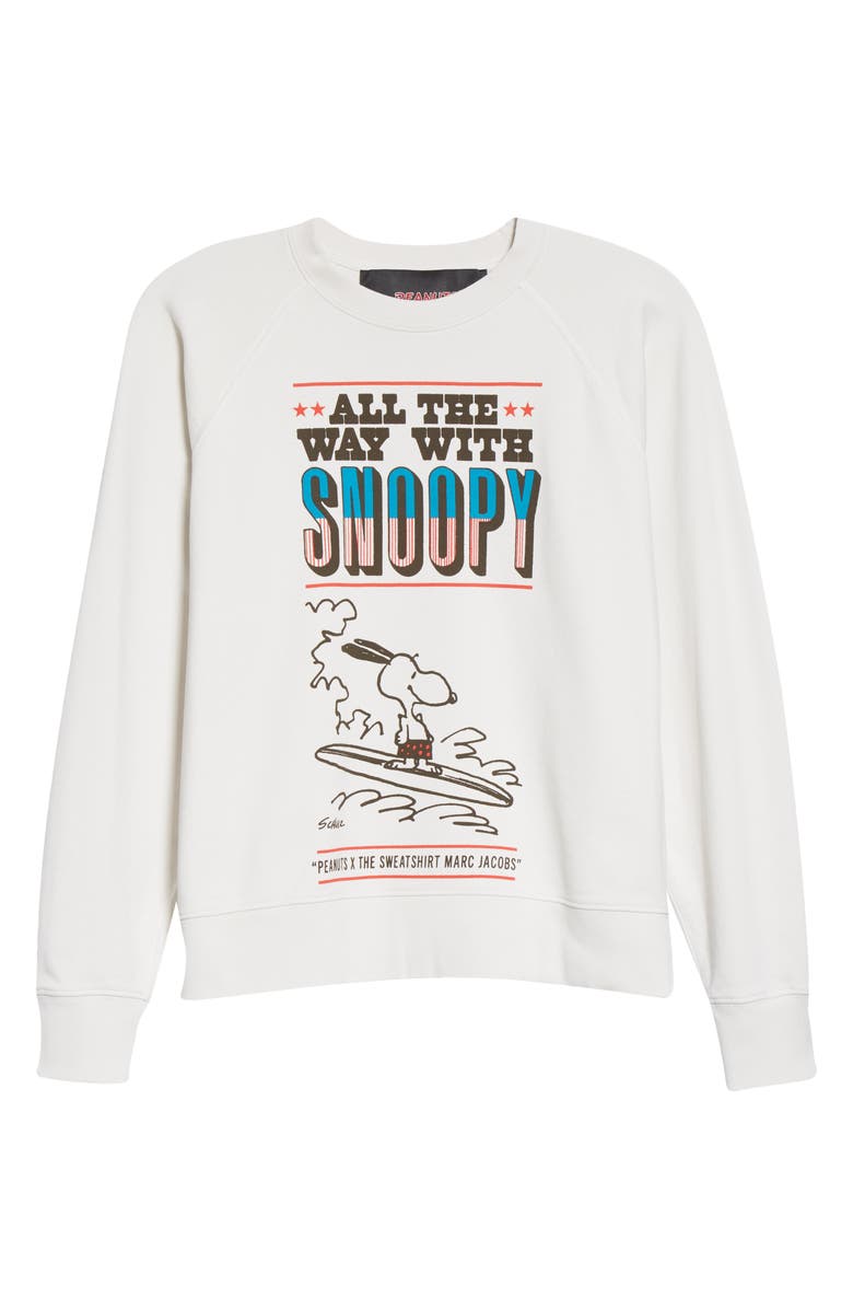 Marc Jacobs x Peanuts<sup>®</sup> The Sweatshirt, Alternate, color,