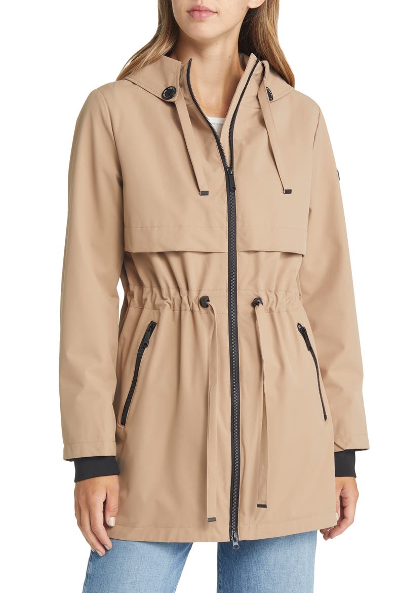 Water Repellent Hooded Parka, Alternate, color, CAMEL