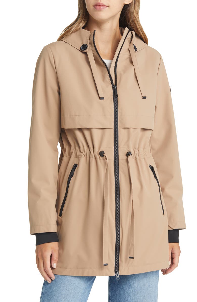 Sam Edelman Water Repellent Hooded Parka, Alternate, color,