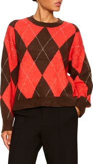 Sanctuary Argyle Pullover