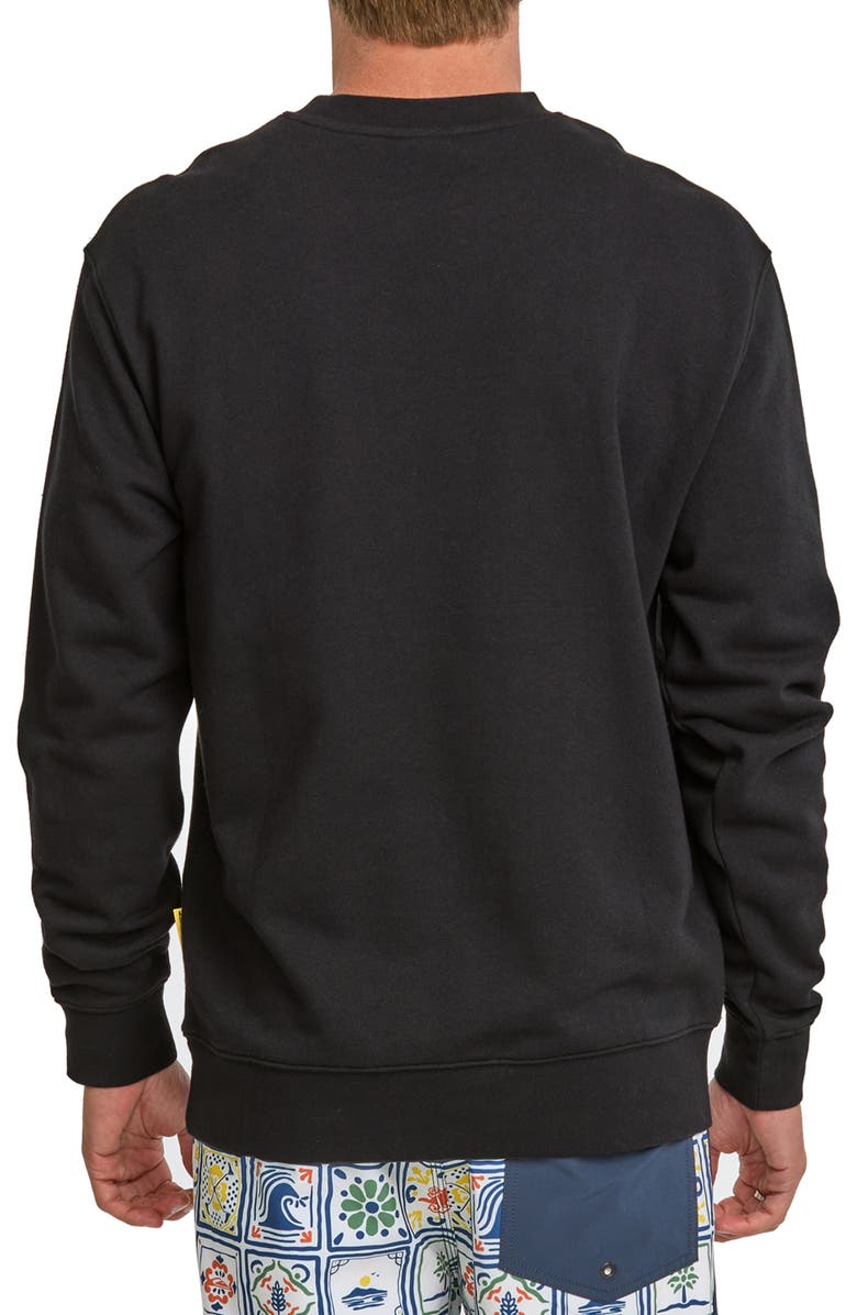 Quiksilver x Pacifico Crewneck Sweatshirt, Alternate, color, 