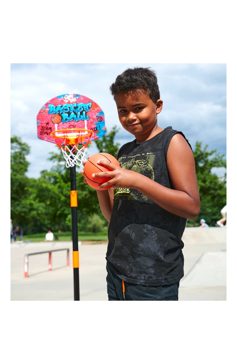 Simba Toys Basketball Hoop Play Set, Alternate, color, Multicolored