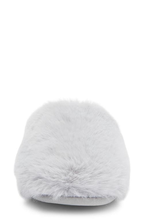 Rachel Roy Marta Faux Fur Slipper In Gray