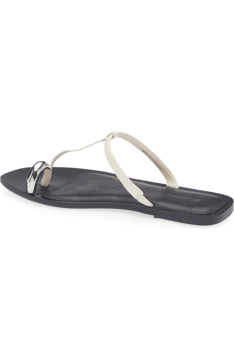 Madewell Toe Loop Sandal, Alternate, color, Ivory