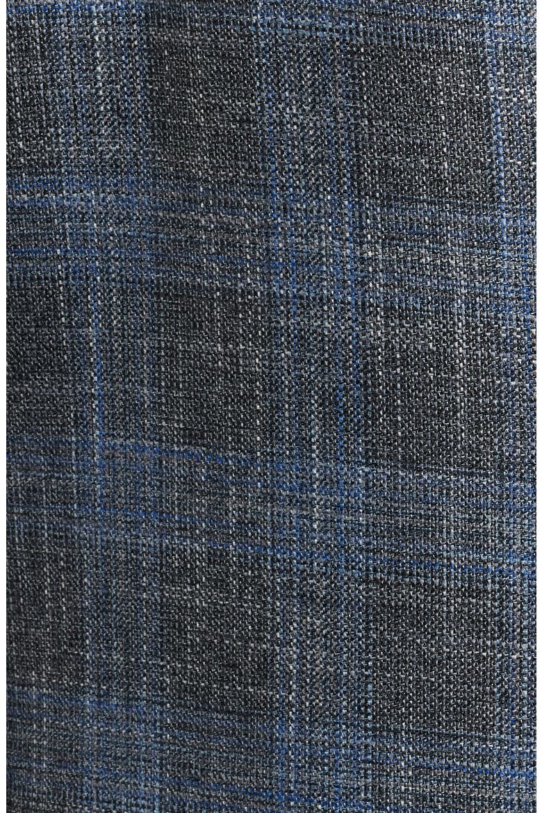 Plaid Sport Coat, Alternate, color, GREY