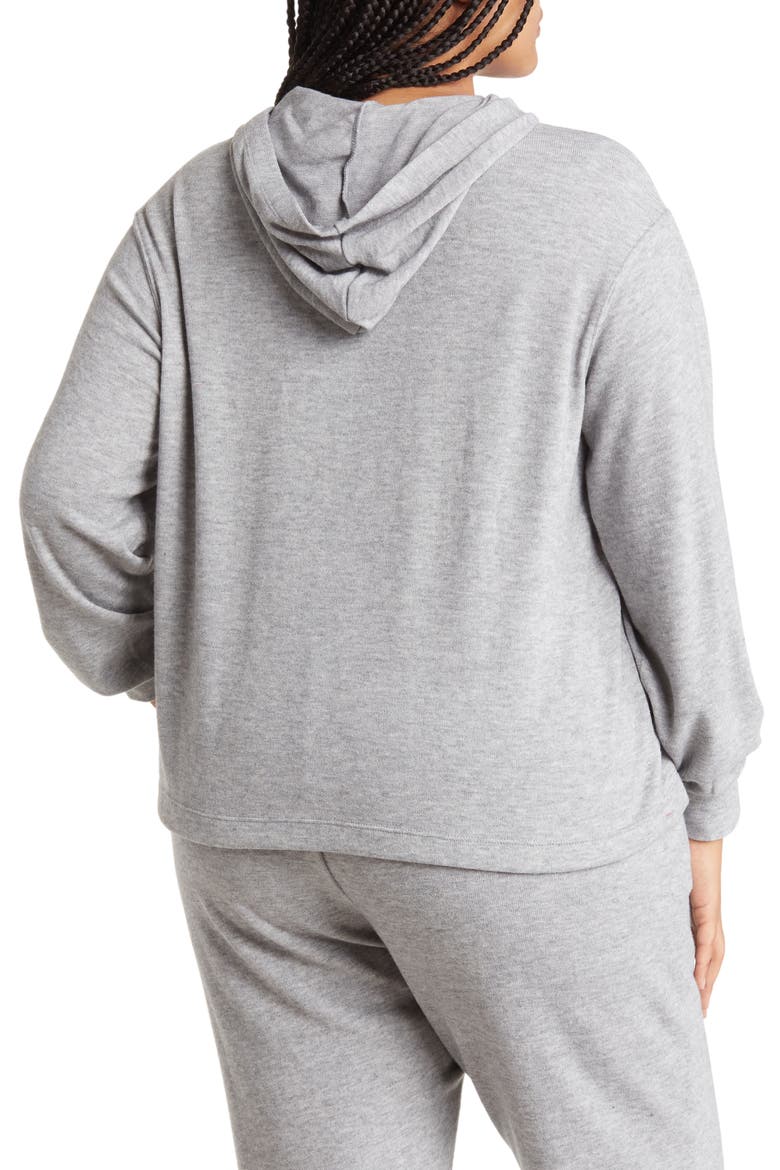 Kangaroo Pocket Hoodie, Alternate, color, SILVER HEATHER